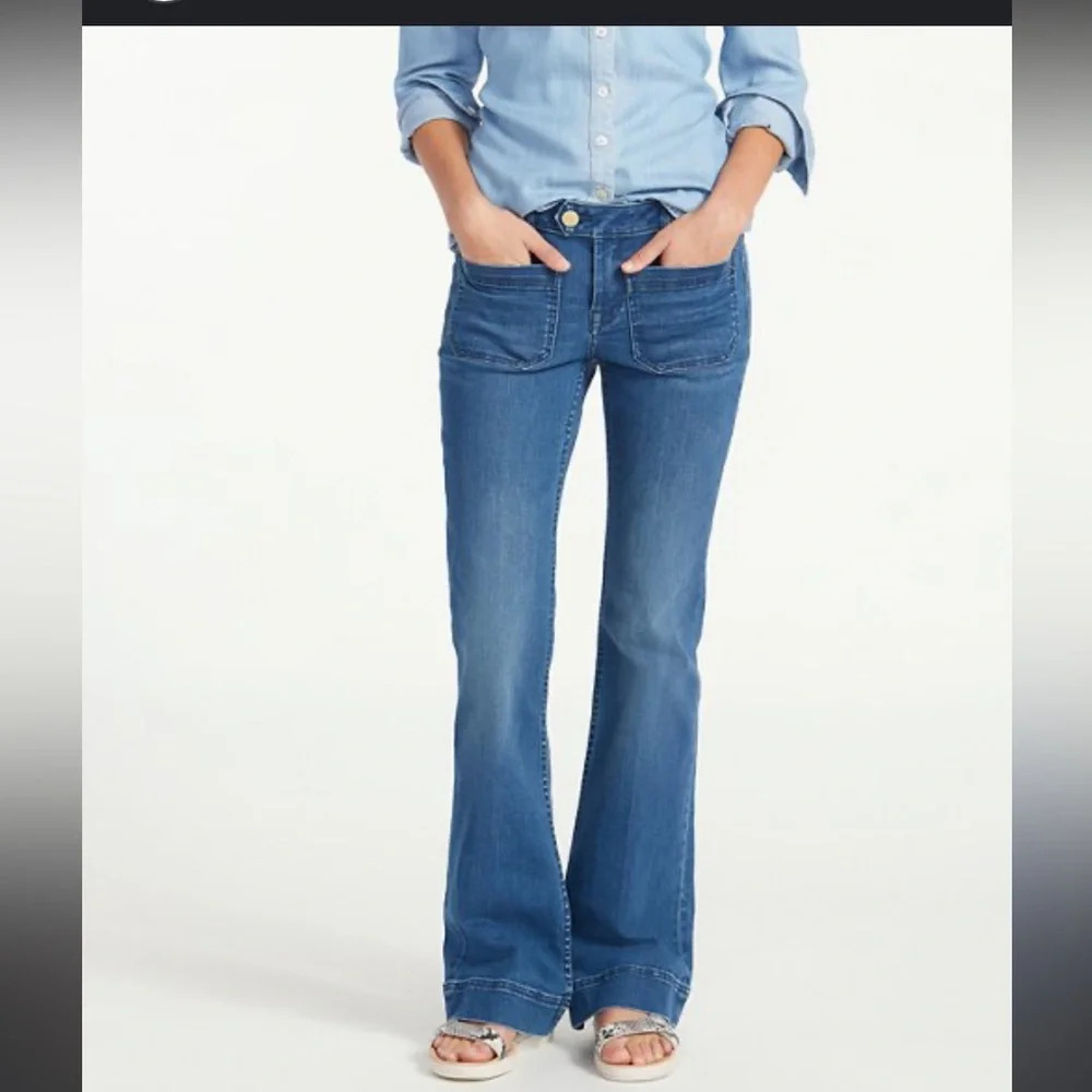 Classic Blue Flared Jeans
